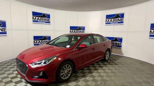 Scarlet Red 2019 Hyundai SONATA SE