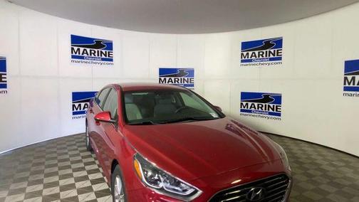 Scarlet Red 2019 Hyundai SONATA SE