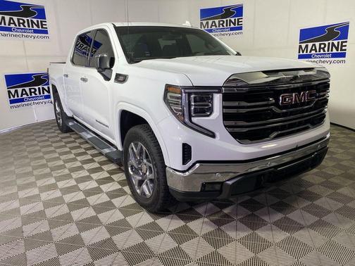 Summit White 2026 GMC Sierra 1500 SLT