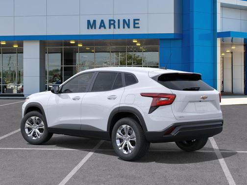 Summit White 2026 Chevrolet Trax LS