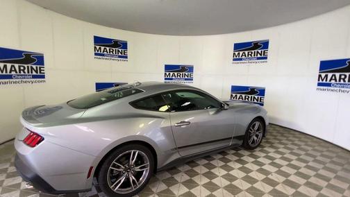ICONIC SILVER METALLIC 2025 Ford Mustang EcoBoost Premium