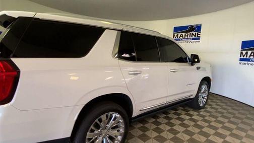 White Frost Tricoat 2021 GMC Yukon Denali