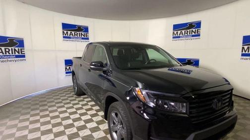 Crystal Black Pearl 2023 Honda Ridgeline RTL