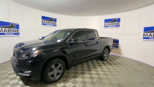Crystal Black Pearl 2023 Honda Ridgeline RTL