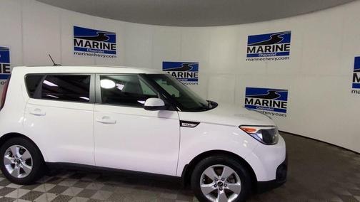 Clear White 2019 Kia Soul Base