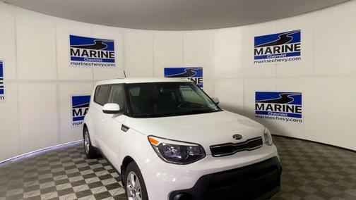 Clear White 2019 Kia Soul Base
