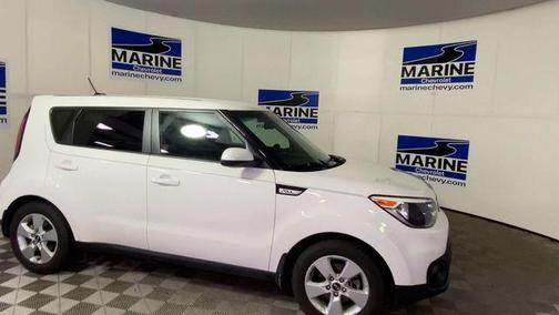 Clear White 2019 Kia Soul Base