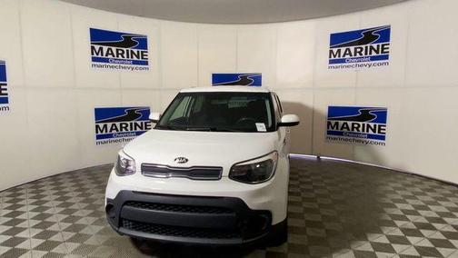 Clear White 2019 Kia Soul Base