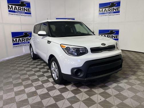 Clear White 2019 Kia Soul Base