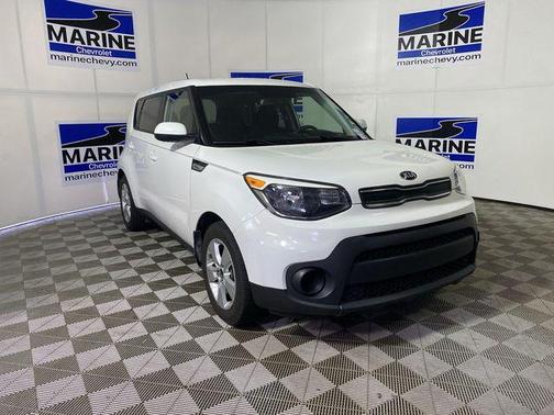 Clear White 2019 Kia Soul Base
