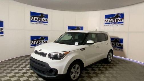 Clear White 2019 Kia Soul Base