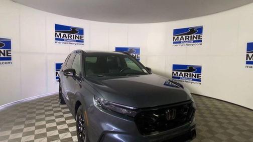Gray 2024 Honda CR-V Hybrid Sport FWD
