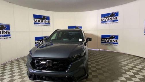 Gray 2024 Honda CR-V Hybrid Sport FWD