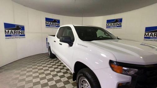Summit White 2023 Chevrolet Silverado 1500 WT