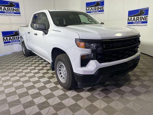 Summit White 2023 Chevrolet Silverado 1500 WT