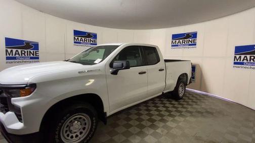 Summit White 2023 Chevrolet Silverado 1500 WT
