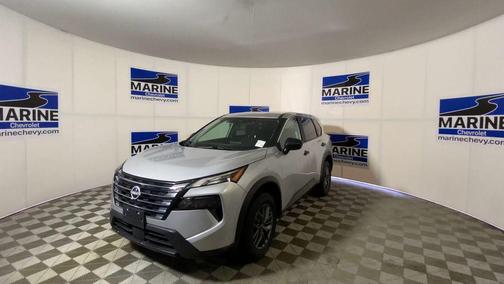 Brilliant Silver Metallic 2024 Nissan Rogue S