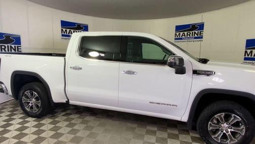 Summit White 2024 GMC Sierra 1500 SLT
