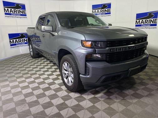 Satin Steel Metallic 2020 Chevrolet Silverado 1500 Custom