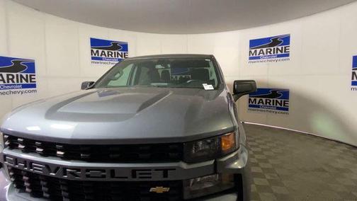 Satin Steel Metallic 2020 Chevrolet Silverado 1500 Custom