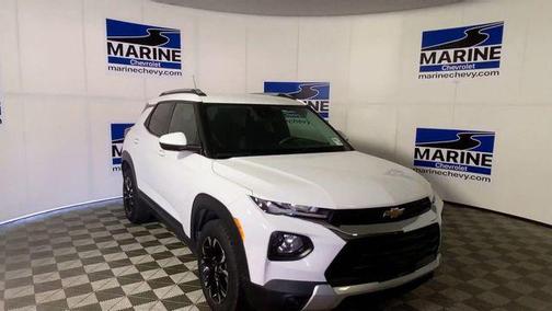 Summit White 2023 Chevrolet Trailblazer LT