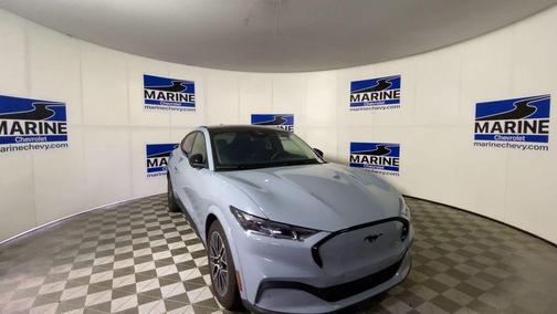 Glacier Gray Metallic TriCoat 2025 Ford Mustang Mach-E Premium