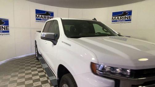 Summit White 2021 Chevrolet Silverado 1500 LT