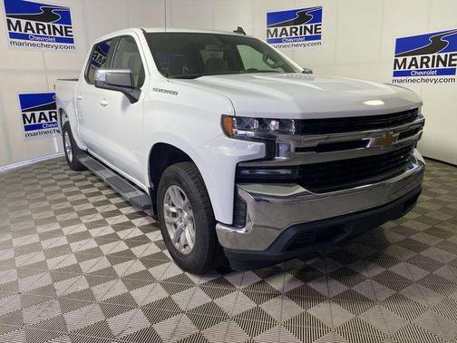 Summit White 2021 Chevrolet Silverado 1500 LT