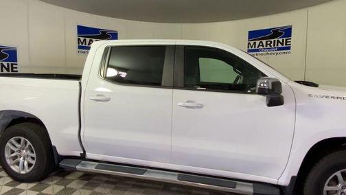 Summit White 2021 Chevrolet Silverado 1500 LT