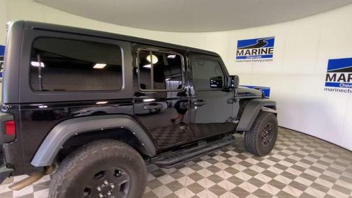 Black Clearcoat 2021 Jeep Wrangler Unlimited Sport