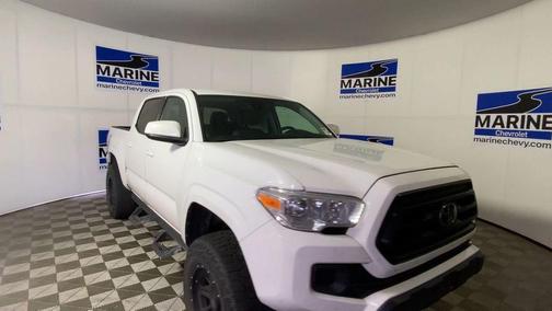 White 2022 Toyota Tacoma SR
