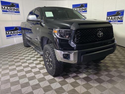 Midnight Black Metallic 2017 Toyota Tundra Limited