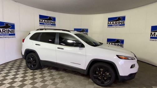 Bright White Clearcoat 2017 Jeep Cherokee Sport