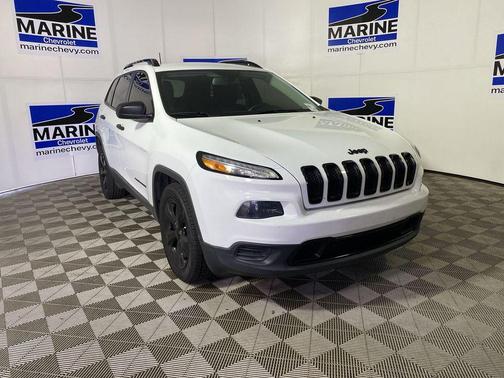 Bright White Clearcoat 2017 Jeep Cherokee Sport