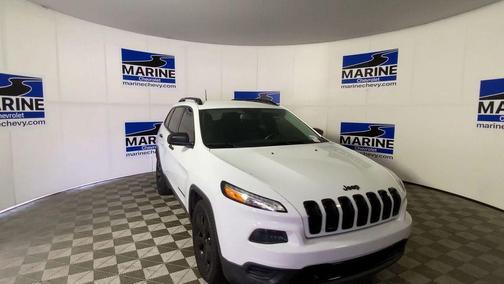 Bright White Clearcoat 2017 Jeep Cherokee Sport