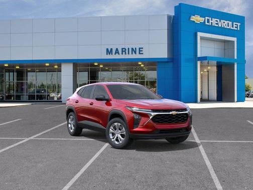 Apex Red 2026 Chevrolet Trax LS