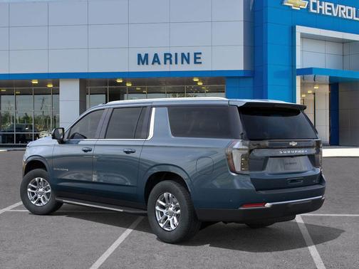 Lakeshore Blue Metallic 2026 Chevrolet Suburban LT
