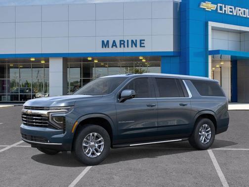 Lakeshore Blue Metallic 2026 Chevrolet Suburban LT
