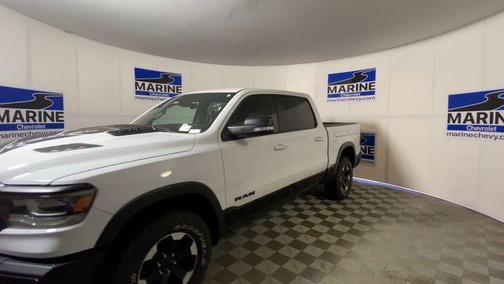 Bright White Clearcoat 2021 RAM 1500 Rebel