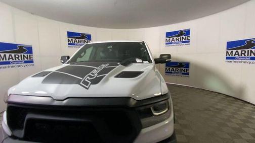 Bright White Clearcoat 2021 RAM 1500 Rebel