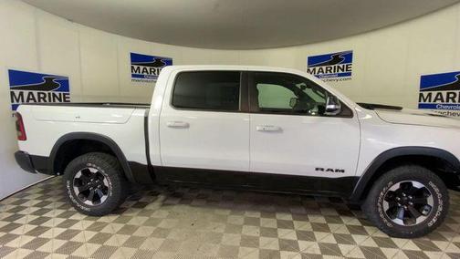 Bright White Clearcoat 2021 RAM 1500 Rebel
