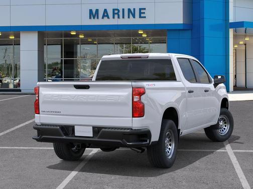 Summit White 2026 Chevrolet Silverado 1500 WT