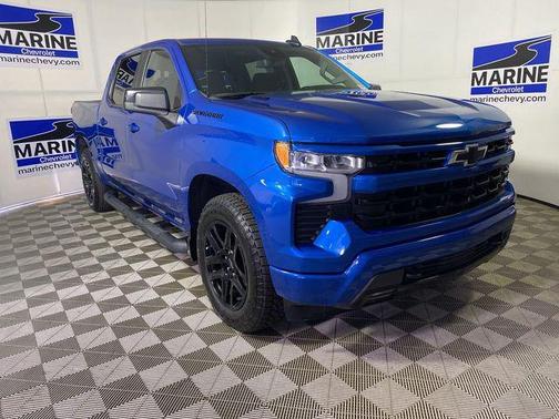 Glacier Blue Metallic 2022 Chevrolet Silverado 1500 RST