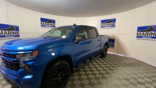 Glacier Blue Metallic 2022 Chevrolet Silverado 1500 RST