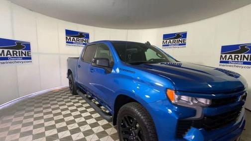 Glacier Blue Metallic 2022 Chevrolet Silverado 1500 RST