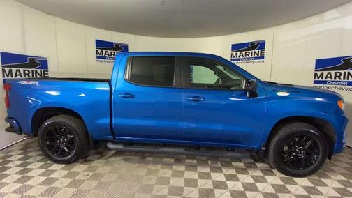 Glacier Blue Metallic 2022 Chevrolet Silverado 1500 RST