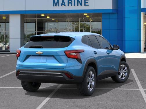 Marina Blue Metallic 2026 Chevrolet Trax LS