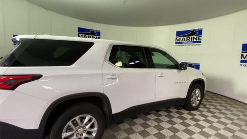 Summit White 2023 Chevrolet Traverse LS