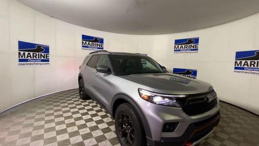 ICONIC SILVER METALLIC 2022 Ford Explorer Timberline