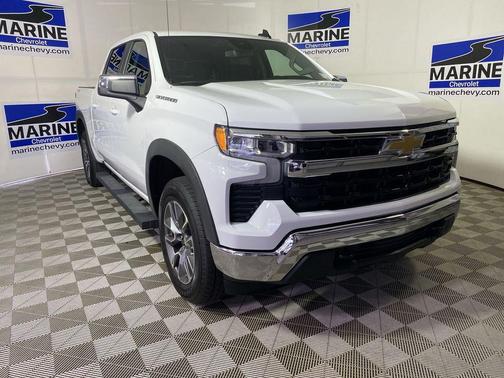 Summit White 2024 Chevrolet Silverado 1500 LT